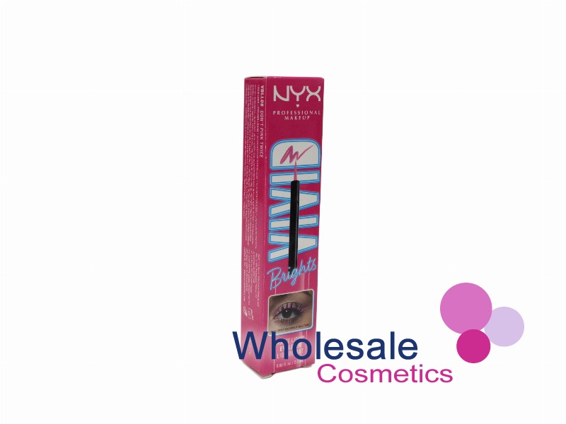 6 x NYX Professional Makeup Vivid Brights Matte Liquid Eyeliner - 08 DON'T PINK TWICE